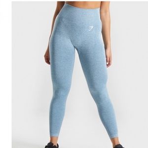 Gymshark Light Blue Vital Seamless Leggings